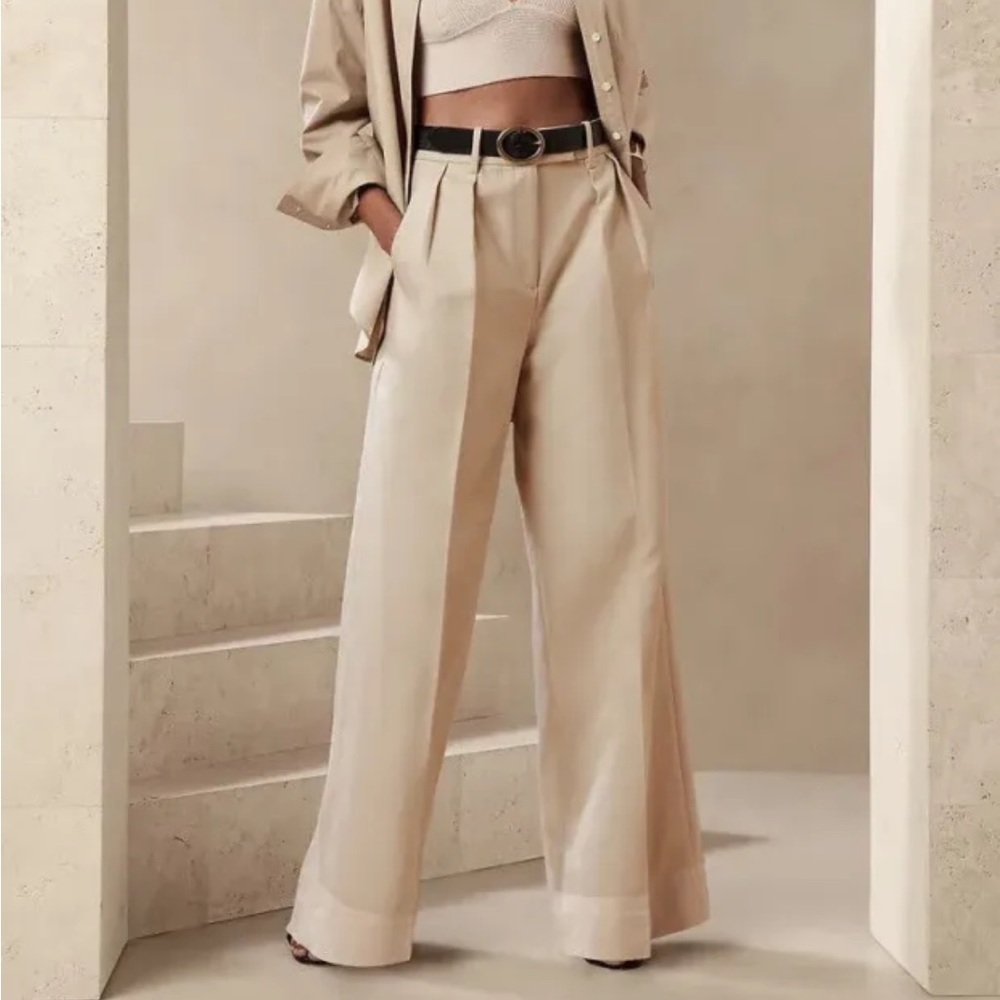 BANANA REPUBLIC Cruise Wide Leg Pants